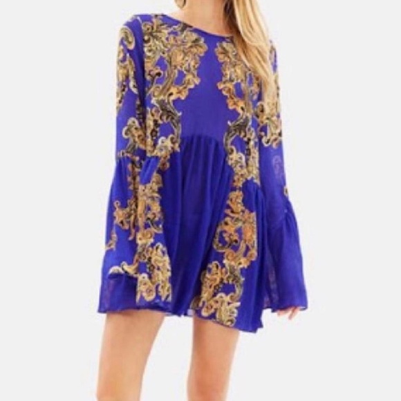 Free People Intimately Symphony Swing Dress Size Small - Picture 2 of 12